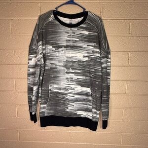 Project A Men's Gray Patterned Sweater